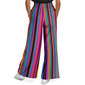 stripy flares - balloon decorator pants - balloon dog apparel