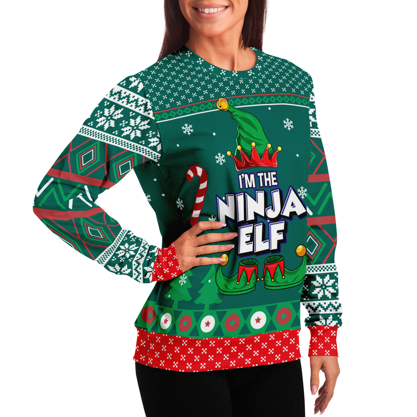 Ninja Elf - Ugly Christmas Sweater