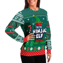Load image into Gallery viewer, Ninja Elf - Ugly Christmas Sweater
