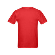 Load image into Gallery viewer, Christmas Dog on Red - Classic Men&#39;s T-Shirt