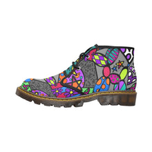 Load image into Gallery viewer, Patchwork Pup - Men&#39;s Wazza Canvas Boots (US 7-12)