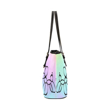 Load image into Gallery viewer, Fairy Floss - Black Handle Heidi Tote Bag