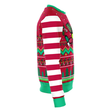 Load image into Gallery viewer, Ugly Christmas Sweater Candy Cane Arms