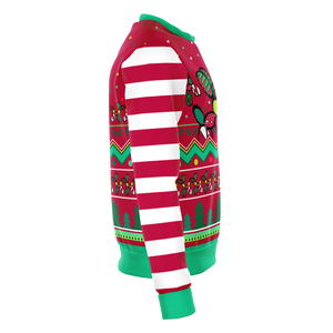 Ugly Christmas Sweater Candy Cane Arms