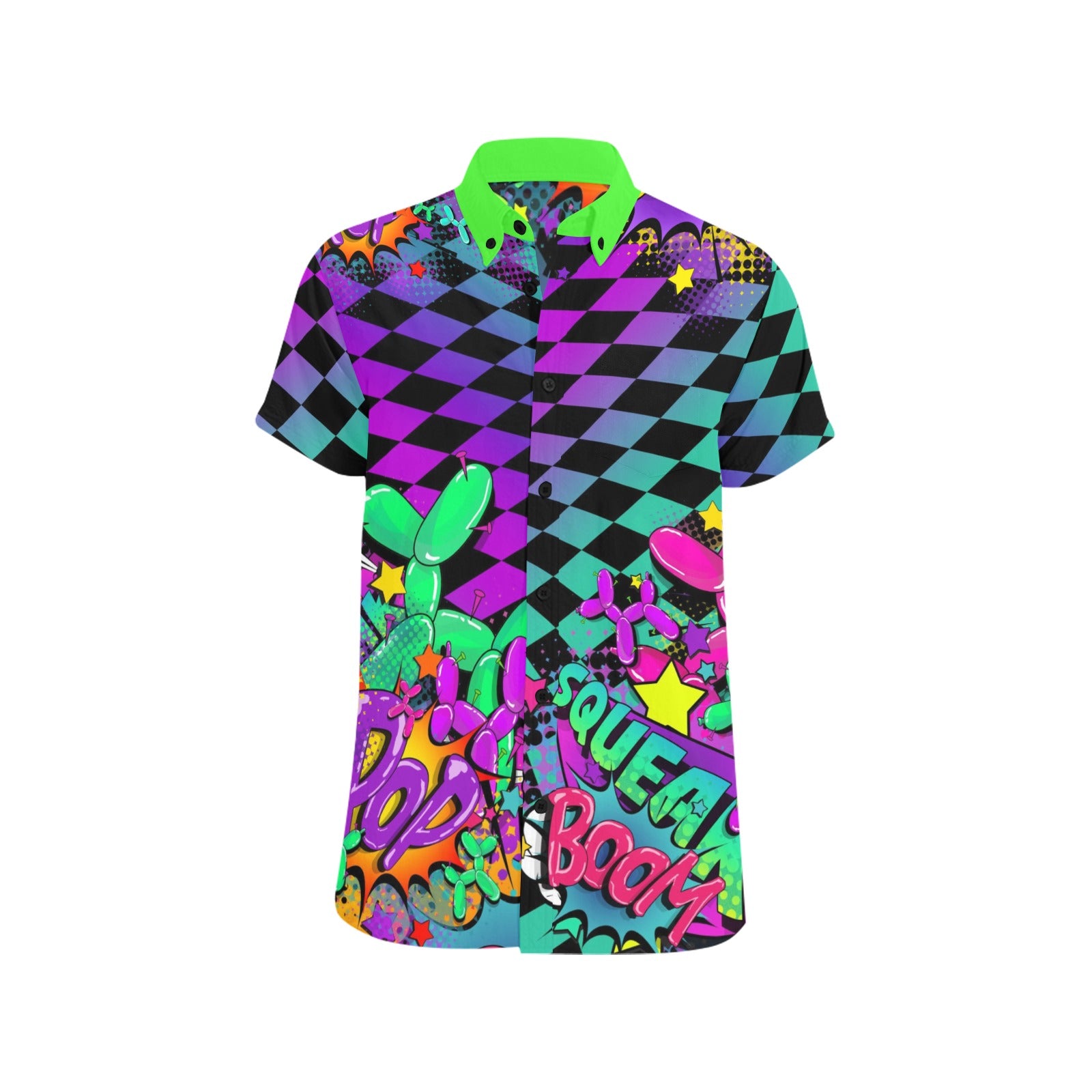 Party shirt for balloon twisters and entertainers