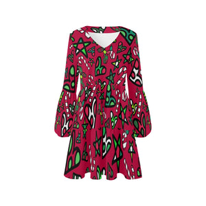 Loose Flowy Christmas Dress