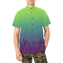 Load image into Gallery viewer, Green and Purple Party shirt with balloon dogs