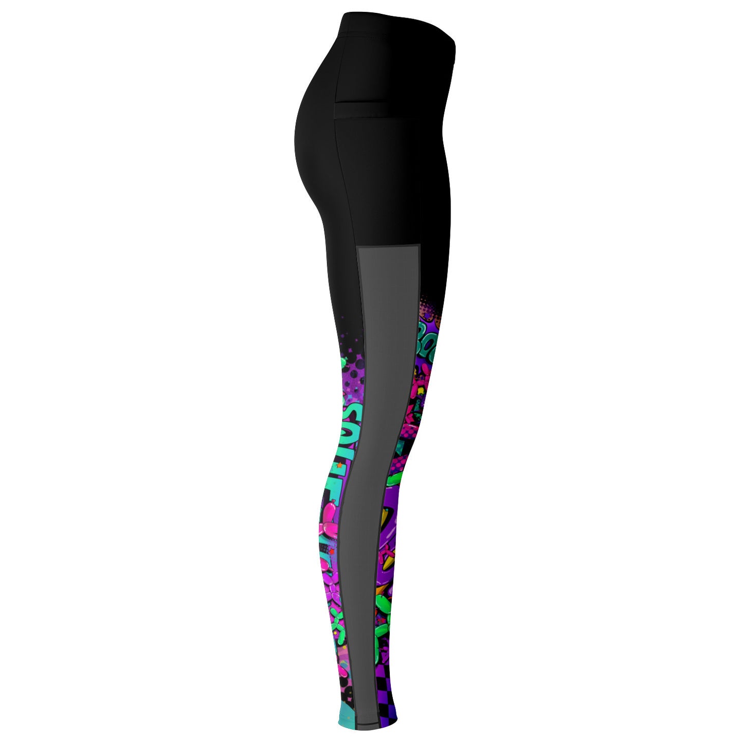 Leaky Squeaky BOOM! - Leggings with mesh pockets