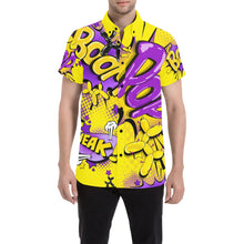 Load image into Gallery viewer, Balloon Artist Shirt Yellow and Purple