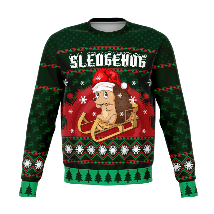 Hedgehog Christmas Sweater Balloon Dog Apparel 1
