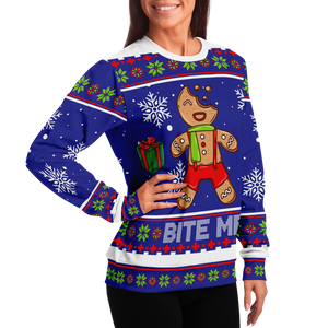 Bite Me - Ugly Christmas Sweater