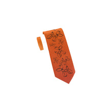 Load image into Gallery viewer, Balloon Dog Tie in Orange and White for Balloon artists