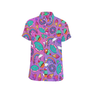 Party Shirt with donuts, rainbows, ice creams and cupcakes