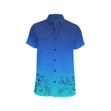 Load image into Gallery viewer, Blue shirt with balloon dogs