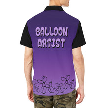 Load image into Gallery viewer, Balloon Artists Shirt purple for professional balloon twisters