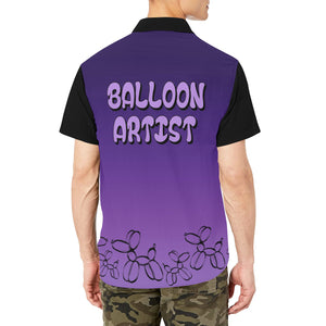 Balloon Artists Shirt purple for professional balloon twisters