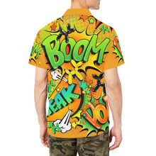 Load image into Gallery viewer, Balloon Twisting shirt orange and green