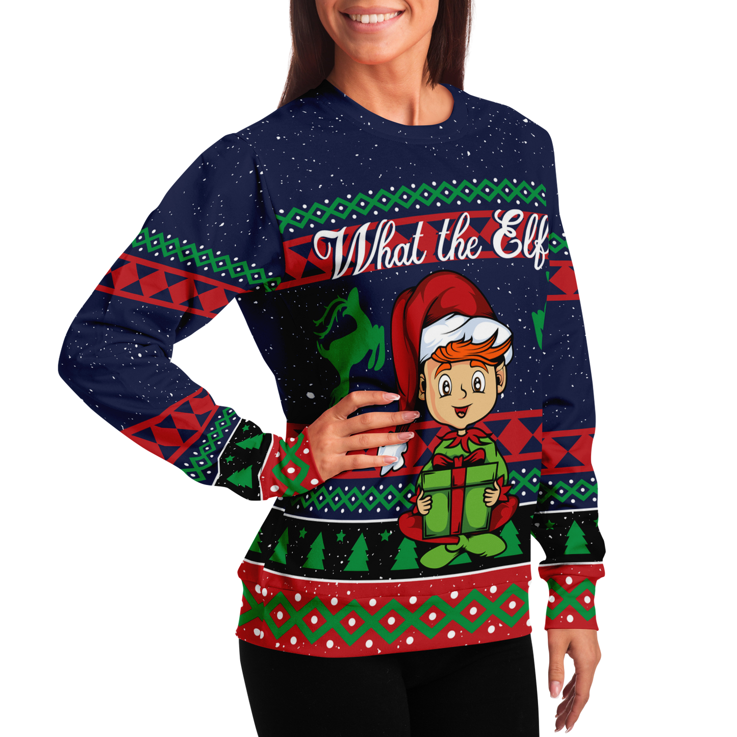What The Elf - Ugly Christmas Sweater