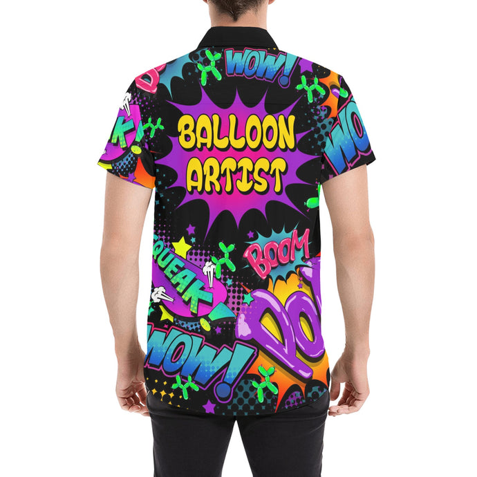 Colourful Pop Art Balloon Artists Shirt