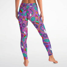 Load image into Gallery viewer, Colourful High Waisted Yoga Leggings