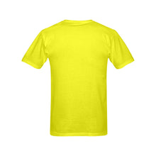 Load image into Gallery viewer, Patchwork Pup on Yellow - Classic Men&#39;s T-Shirt