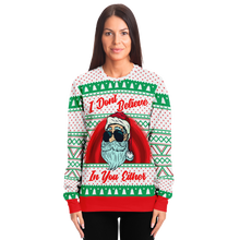 Load image into Gallery viewer, Female Christmas Sweater Santa