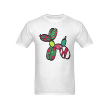 Load image into Gallery viewer, Christmas Dog on White - Classic Men&#39;s T-Shirt