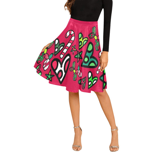 Christmas Jumble - Catie Circle Skirt (XS - 3XL)