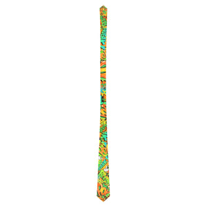 Balloon Twister Tie orange and Green