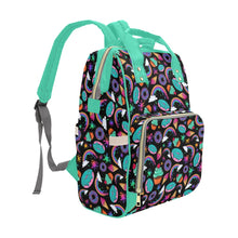Load image into Gallery viewer, Backpack with Cute cartoon rainbows and Desserts