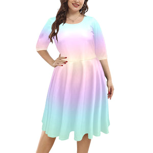 Pastel Rainbow dress Balloon Twisters