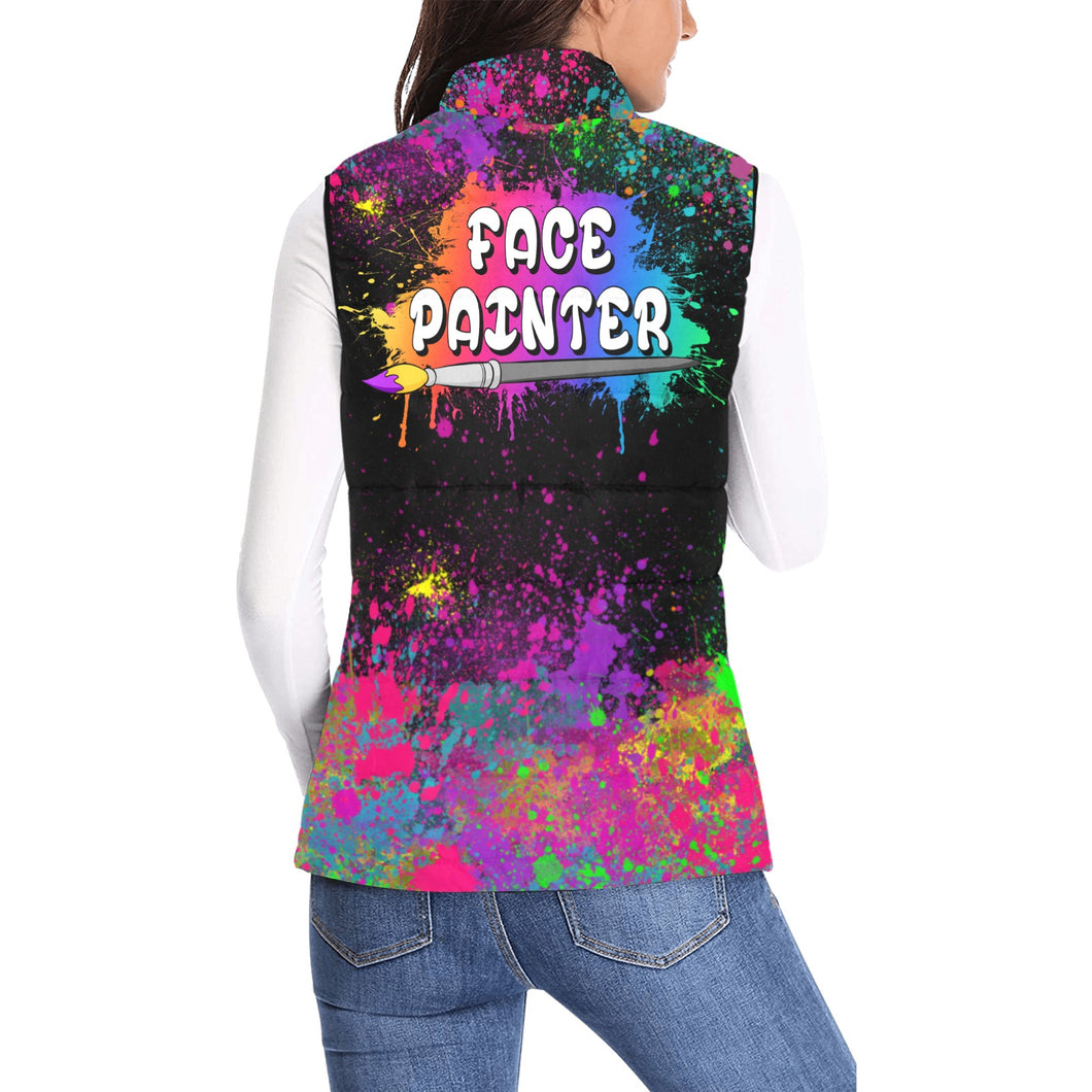 Face Painter Vest with Paint Splatter