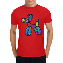 Load image into Gallery viewer, Patchwork Pup Balloon Dog T-Shirt