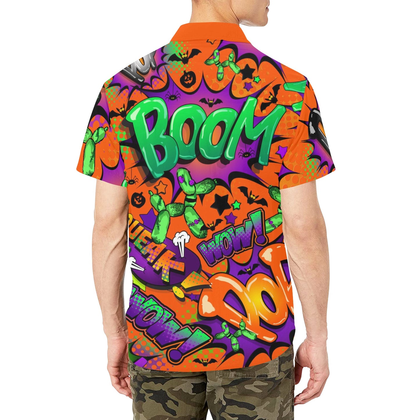 Halloween shirt with zombie balloon dogs for balloon artists