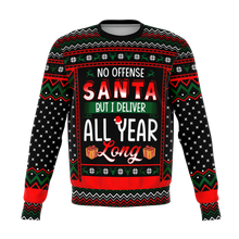 Load image into Gallery viewer, Deliver Christmas Sweater Balloon Dog Apparel