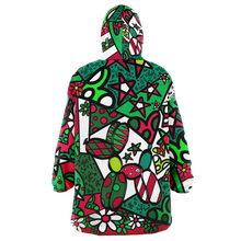 Load image into Gallery viewer, Christmas snuggyz cozy hooded blanket - balloon dog apparel