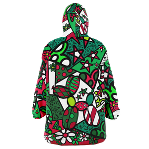 Christmas snuggyz cozy hooded blanket - balloon dog apparel