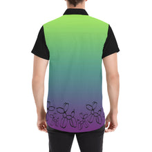 Load image into Gallery viewer, Nuclear Kermit Black Sleeves - Nate Short Sleeve Shirt (Small-5XL)