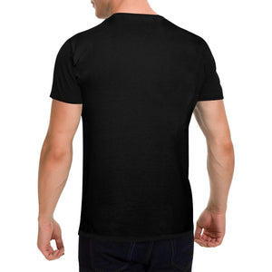Pastel Rainbow Dog - Classic Men's T-Shirt on Black