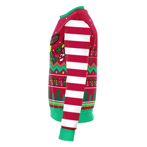 Ugly Christmas Sweater Candy Cane Arms