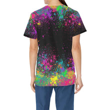 Load image into Gallery viewer, Colourful Scrubs Top