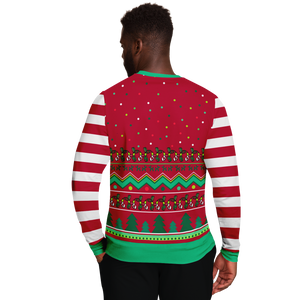 Candy Cane Arms Ugly Christmas Sweater Balloob Dog