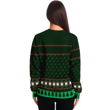 Load image into Gallery viewer, Balloon Twister Sweater Green and Red