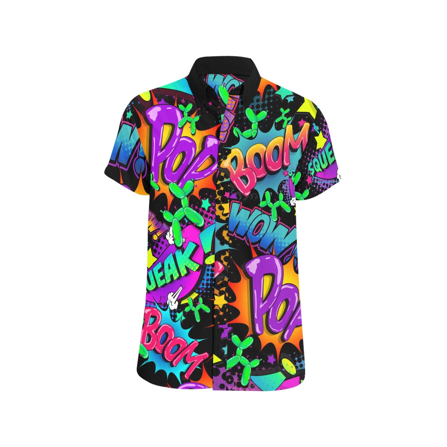 Fun professional shirt for balloon artists and face painters