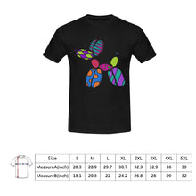 Load image into Gallery viewer, Patchwork Pup on Black - Classic Men&#39;s T-Shirt