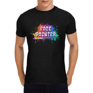 Face Painter paint splatter t-shirt for Men