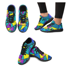 Load image into Gallery viewer, Balloon Twisting Shoes - Blue and Yellow Runners