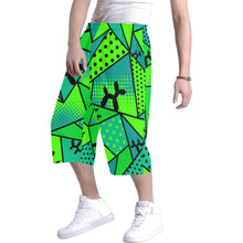 Load image into Gallery viewer, Balloon Twisting Shorts Green with Balloon Dogs