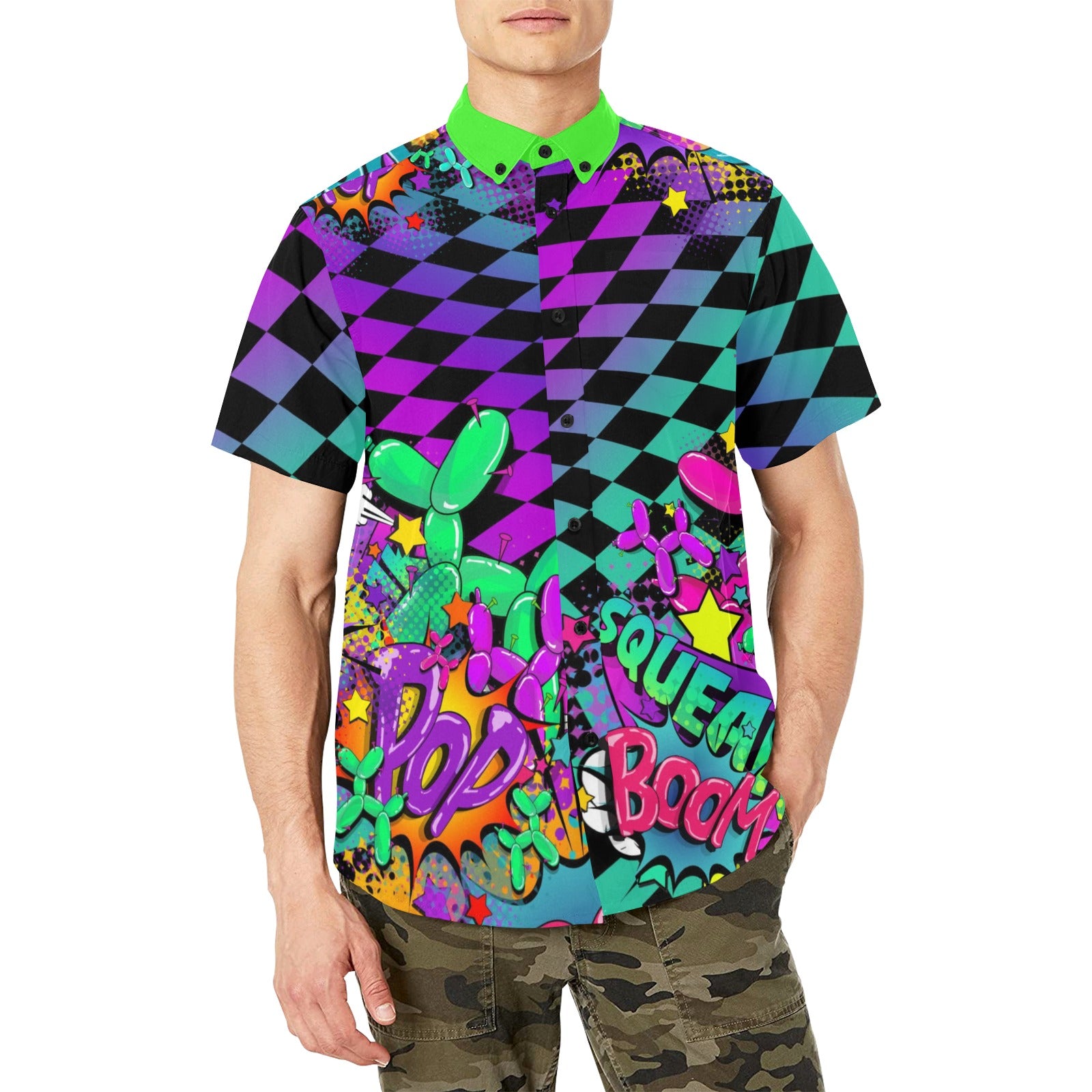 Balloon Artist Clothing Shirt with Pocket