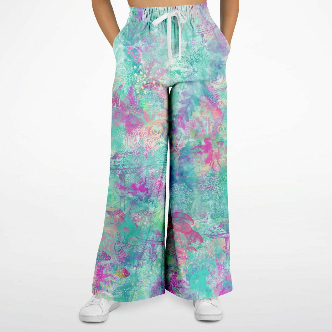 Flared pants with vintage cut Magic Mushroom Design